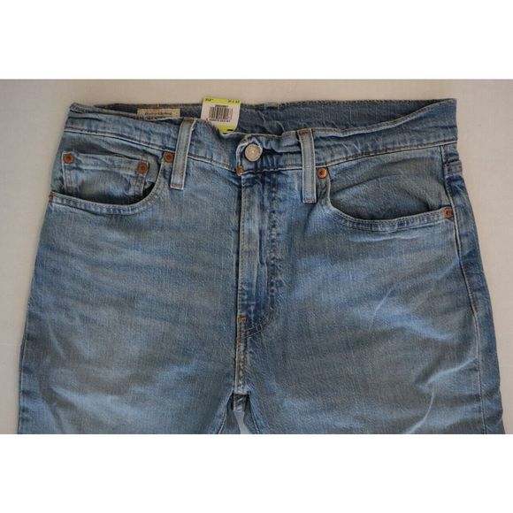 Levi’s 512 Men’s 31x32 Blue Stretch Slim Tapered Denim Jeans - Picture 3 of 6